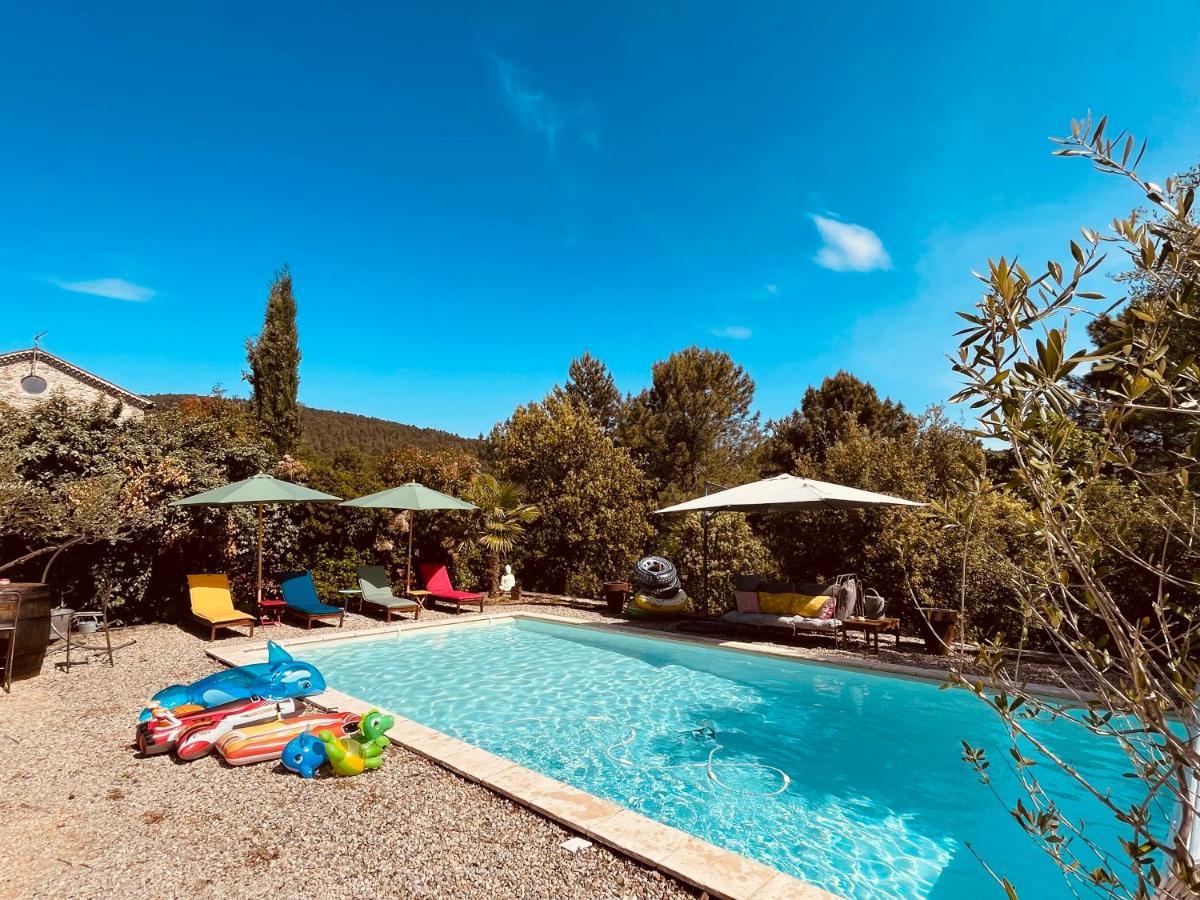 Villa Le Planzollais à Planzolles Extérieur photo