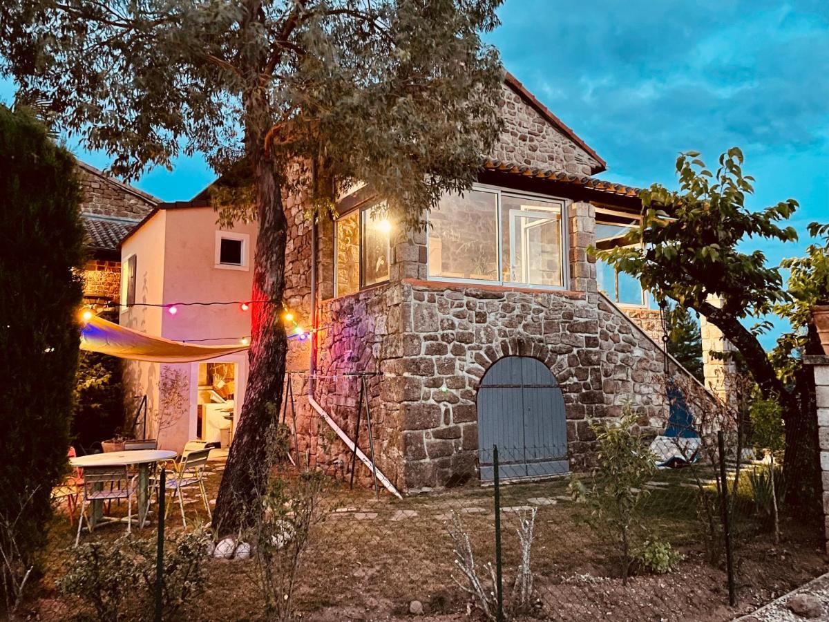Villa Le Planzollais à Planzolles Extérieur photo
