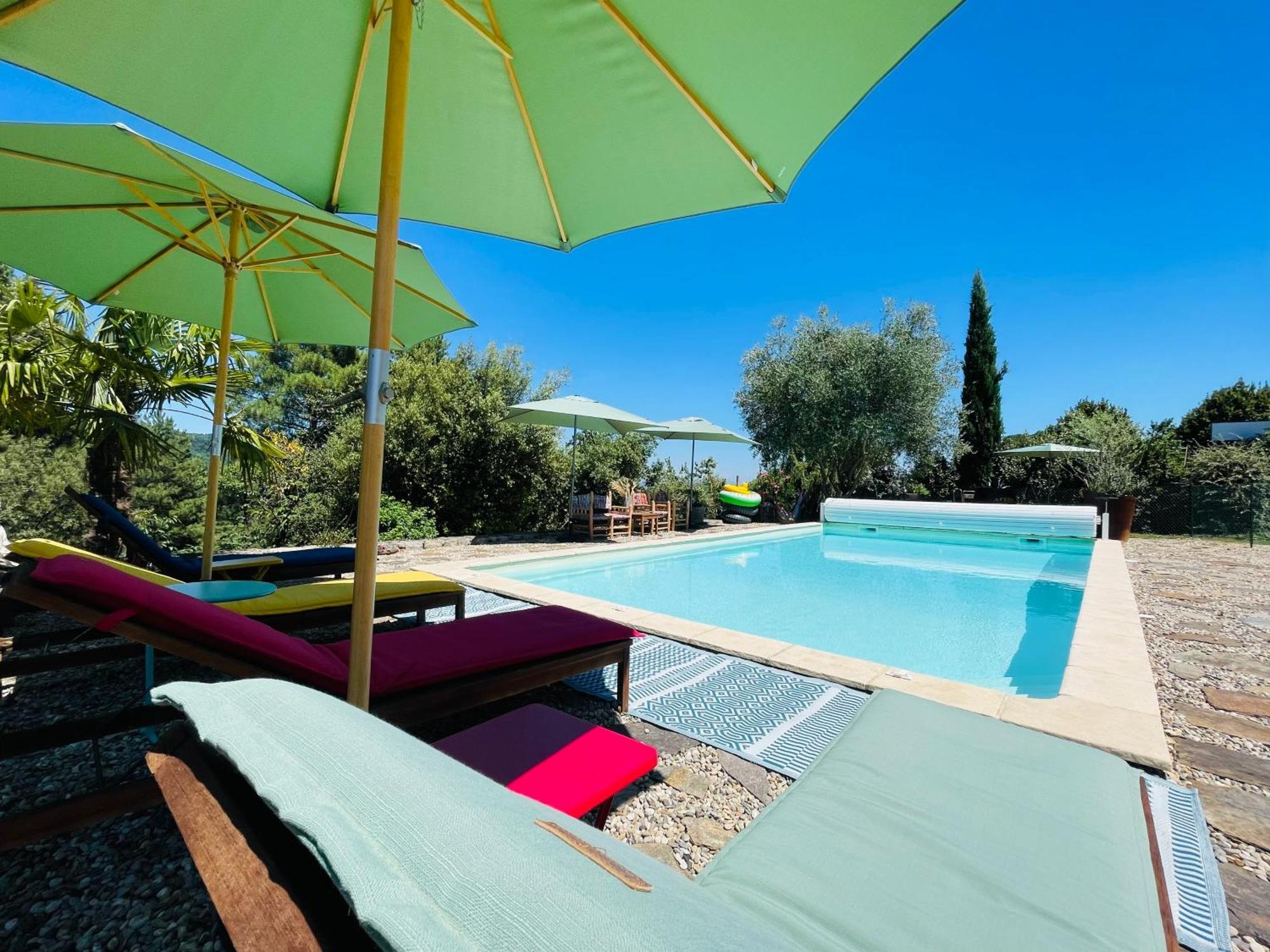 Villa Le Planzollais à Planzolles Extérieur photo